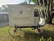 The stage coach in Wüstewohlde. The stage coach in Wüstewohlde.