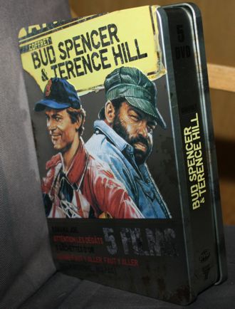 Coffret Bud Spencer & Terence Hill Tin Box (5 DVDs)