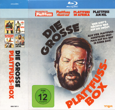 Die grosse Plattfuss-Box (4 Blu-rays)