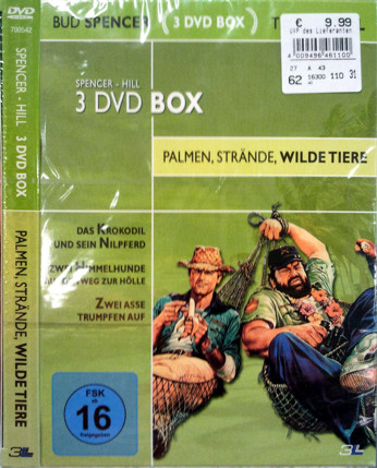 Spencer - Hill - 3 DVD Box - Palmen, Strände, wilde Tiere (3 DVDs)
