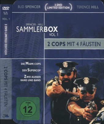 Spencer - Hill Sammlerbox Vol. 1 - 2 Cops mit 4 Fäusten