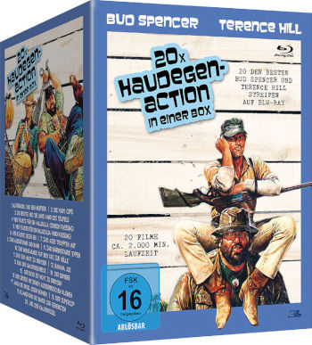 20x Haudegen-Action in einer Box (20 Blu-rays)