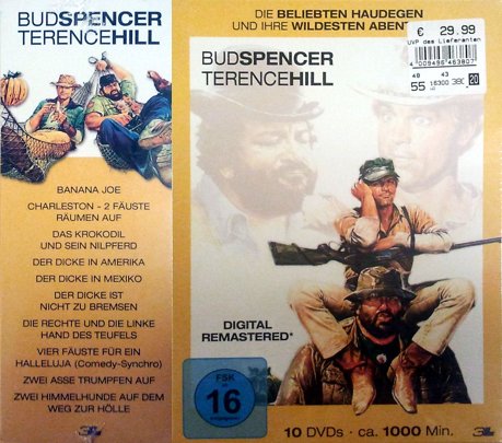 Bud Spencer und Terence Hill - Ihre wildesten Abenteuer (10 DVDs)