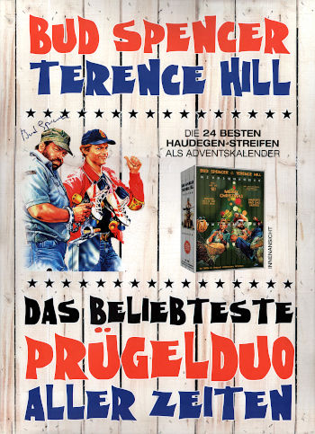 Bud Spencer und Terence Hill Adventskalender (24 DVDs)