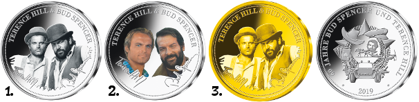 Die Spencer/Hill-Gedenkmünzen