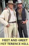 Terence Hill und Marcus Zölch im Westernoutfit