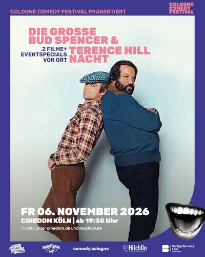 Ankündigungsplakat der Spencer/Hill-Nacht
