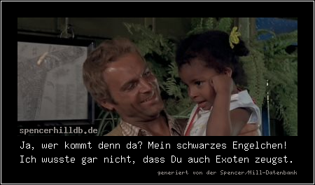 Ja, wer kommt denn da? Mein schwarzes Engelchen! Ich wusste gar nicht, dass Du auch Exoten zeugst.