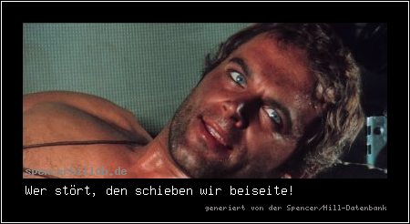 Wer stört, den schieben wir beiseite!